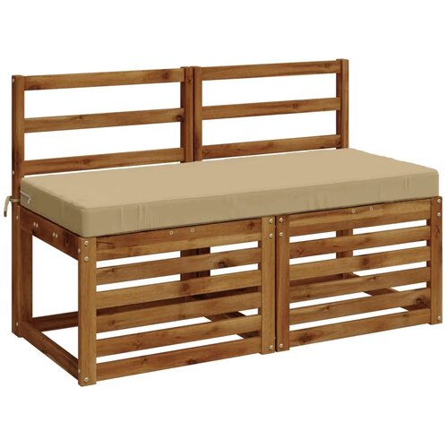  Jastučić za klupu SOEST 100% poliester Bež 110 x 50 x 8 cm - Bež 110 x 50 x 8 cm Poliester Cene