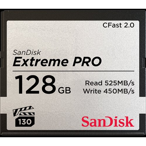 San Disk CFast 2.0 Extreme Pro 128 GB CF/Compact Flash 525 MB/s (Kopiraj) Cijene