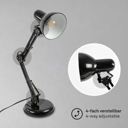  Stona lampa 1xE14/25W/230V crna Slike