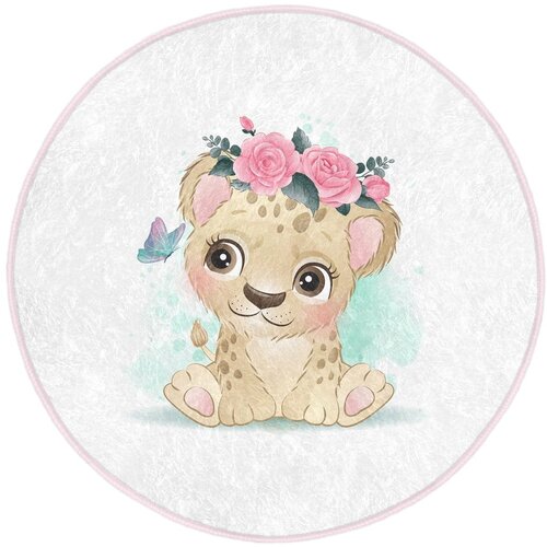 Mila Home Bijeli dječji tepih &amp;oslash; 80 cm Comfort &amp;ndash; Slike