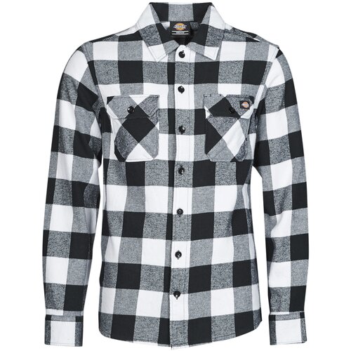Dickies NEW SACRAMENTO SHIRT BLACK Crna Slike