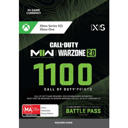  1,100 Modern Warfare II or Call of Duty: Warzone 2.0 Points XBOX LIVE Key GLOBAL Cene