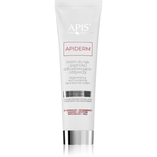 Apis Natural Cosmetics Apiderm Kr&amp;eacute;m krema za roke in nohte po kemoterapiji in radioterapiji 100 ml Slike