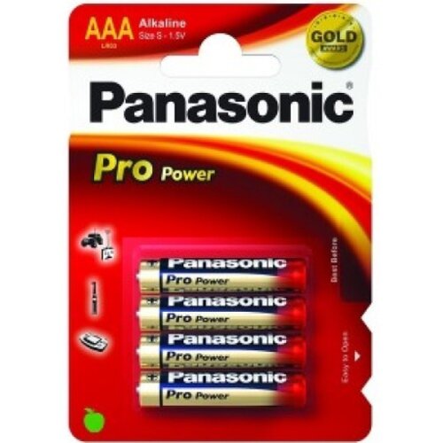 Panasonic - 4 komada alkalnih AAA baterija Pro Power 1,5 V 1200 mAh Cene