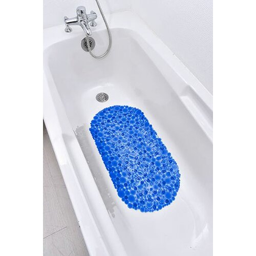 Tendance guma za kadu 69x36cm pvc tamno plava bubbles 7215118 Cene