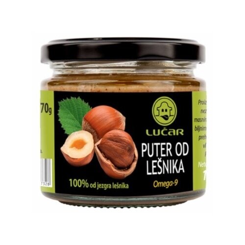 Lucar Lešnikov puter LUČAR 170g Cene
