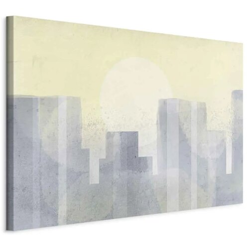  Slika - Modern City (1 Part) Wide - Third Variant 30x20 Na talijanskom platnu Cene