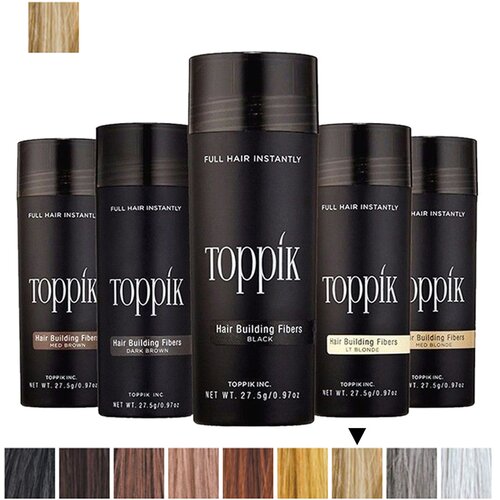 Toppik vlakna za kosu, Medium Blonde / Srednje plavu&amp;scaron;a (velika 27,5 g, do 50 nanosa) Slike