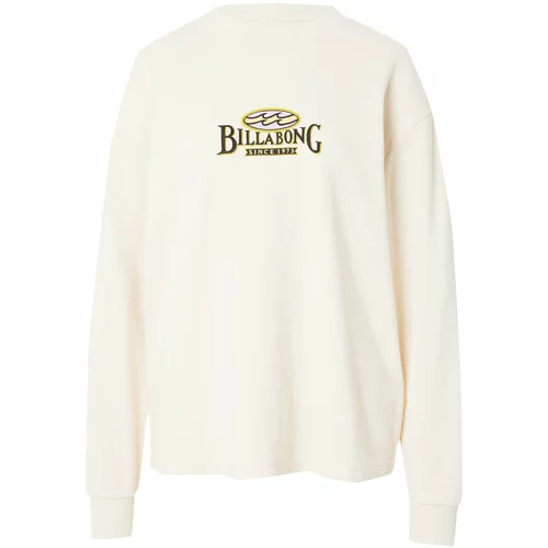 Billabong Sweater majica 'SINCE 73' žuta / lila / crna / vuneno bijela