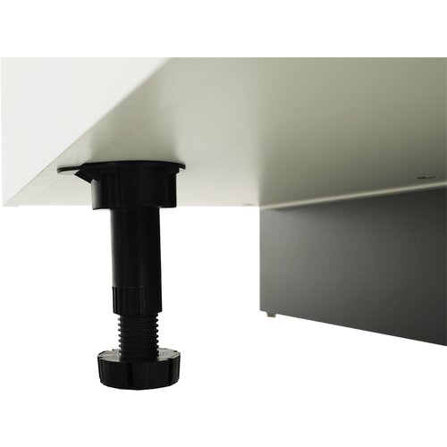 Kondela računalni&amp;scaron;ka miza/igralni&amp;scaron;ka miza, grafit/bela, tezro new Slike