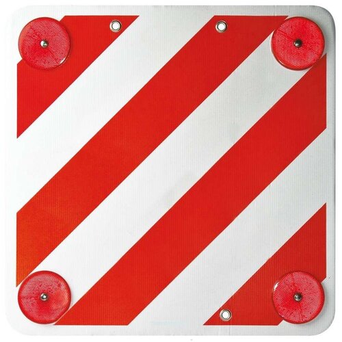 GOLMAX Oprema za prikolicu PLOČA ZA PRODUŽENI TRANSPORT 50X50cm PVC Slike