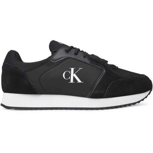 Calvin Klein Jeans Superge Retro Runner Sock Lace Up Ny-Su YM0YM01326 Črna Cene