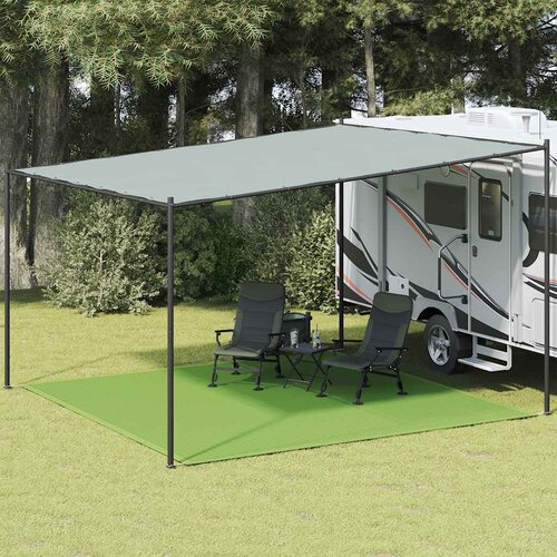  Tepih za &amp;scaron;ator svijetlozeleni 400x400 cm HDPE Slike
