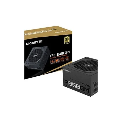 Gigabyte PSU 850W Gold Modular80+ GOLD; Fully Modular8xSATA,4xPCIe 6+2 Pin, 1xFloppy;