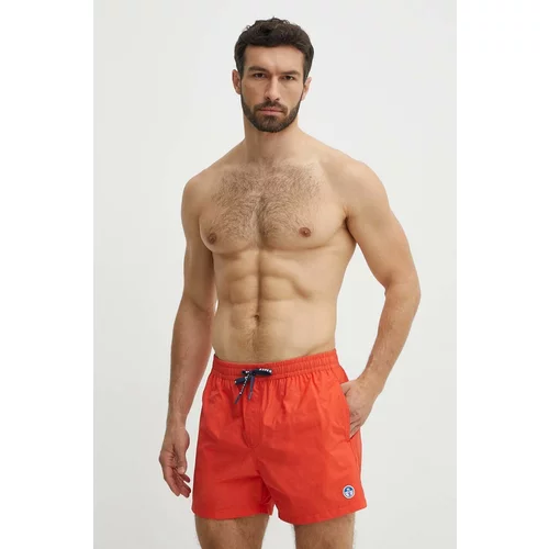 North Sails Kratke hlače za kupanje boja: narančasta, 673711