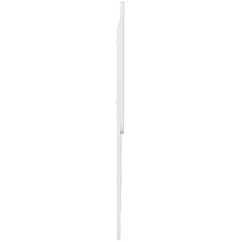  Uzglavlje s uzglavljem Sjajno bijelo 135 cm Konstruirano drvo Slike