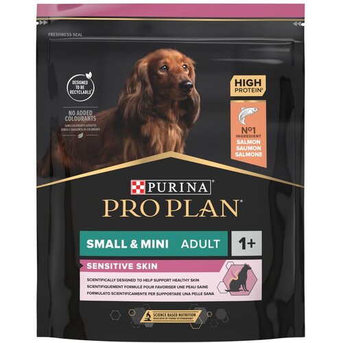 Pro Plan Small & Mini Adult Sensitive Skin - 700 g Cene
