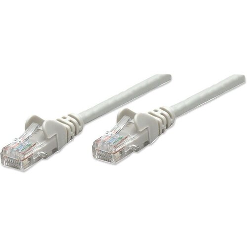 Intellinet Kabl Patch, Cat6 compatible, U/UTP, 1m, sivi 340373 Slike