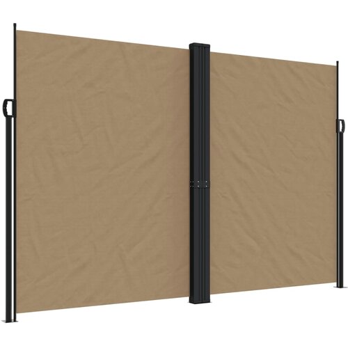 Maison Chic Zložljiva stranska tenda - Senčniki taupe 220x1200 cm, (22039122) Slike