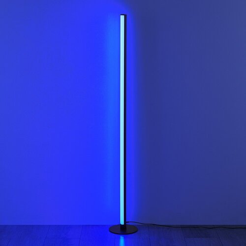 Trio Leuchten Neon tafellamp zwart incl. LED RGB dimbaar - Tijs Cene
