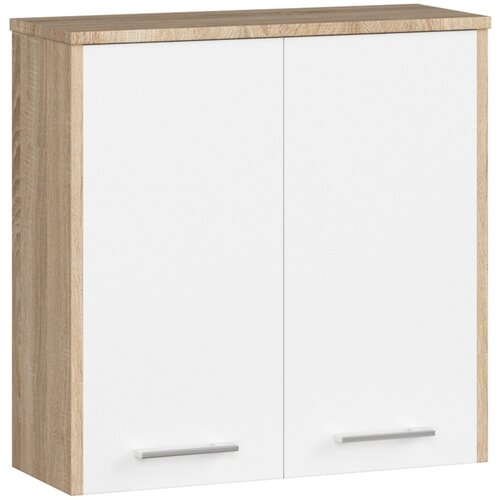 AKORD VISIČNA OMARA 60 cm FIN 2D SONOMA / BELO, (21714059) Cene