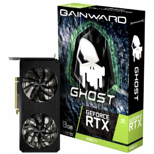 Gainward karta GWD RTX3060TI Ghost 8GB/GDDR6/256bit/LHR/crna Cene