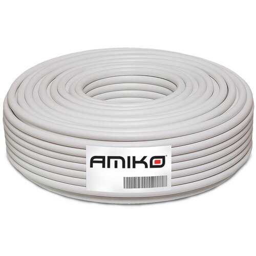 Amiko RG6-BC/100db - 100m RG-6, BC, 100dB, 100 met. - koaksijalni kabal Slike