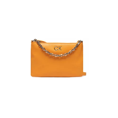 Calvin Klein Jeans Ročna torba Re Lock Ew Crossbody W Chain K60K609115 Oranžna