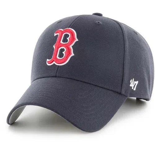 47 Brand Kapa sa šiltom MLB Boston Red Sox boja: tamno plava, s aplikacijom, B-MVP02WBV-NYM