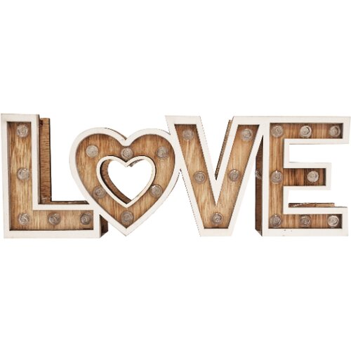  Novogodišnja LED dekoracija Love Cene