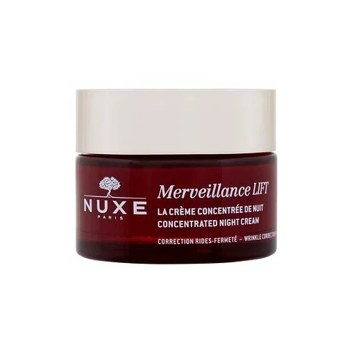 Nuxe Merveillance Lift Concentrated Night Cream noćna krema za lice za sve vrste kože 50 ml Tester za žene