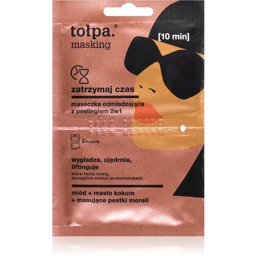 Tołpa Masking pomlajevalna maska za obraz 2x5 ml Slike