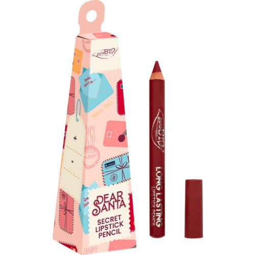 puroBIO cosmetics Dear Santa Secret Lipstick Pencil - 013L Raspberry Cene