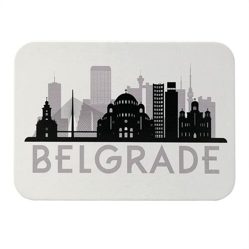 Metalna kutija Belgrade 14,2x10x3 cm svetla siva Cene