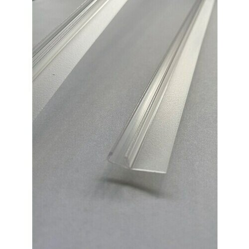 Corniche Vodoodbojni profil vodoravni (2 -del., Plastika, Prozorna, Dolžina: 200 cm) Slike