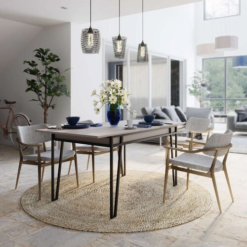 Hanah home Trpezarijski sto na razvlačenje Pal, 132-170 cm, Smeđi Cene