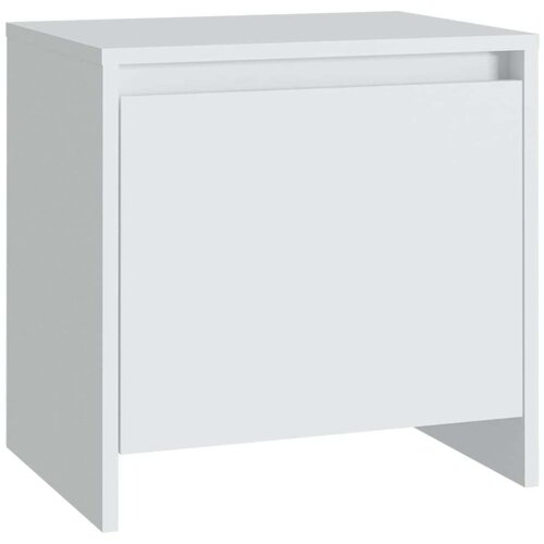 VidaXL noćni ormarići 2 kom bijeli 45 x 34 x 44,5 cm od iverice Slike