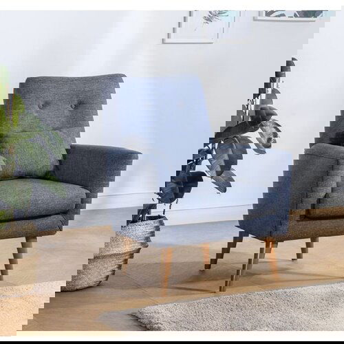 Atelier Del Sofa Naslonjač, Zeni Berjer - Dark Blue Cijene
