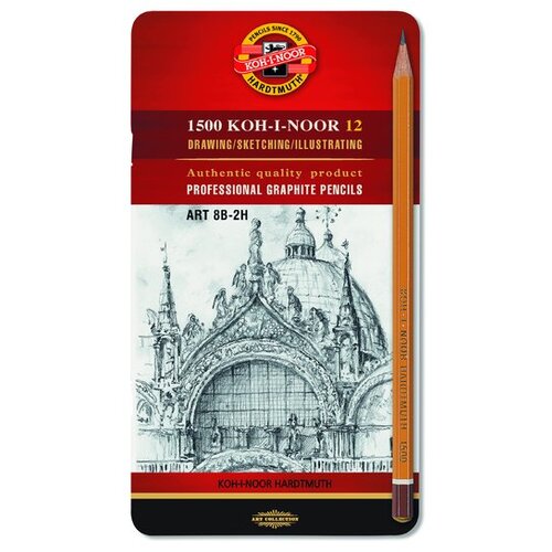  Set grafitnih olovki ART KOH-I-NOOR / 12 djelni (grafitne olovke) Cijene