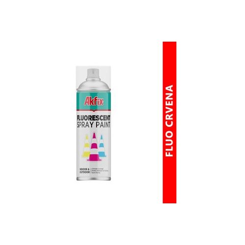 Akfix boja u spreju fluorescentna crvena 400 ml Cene