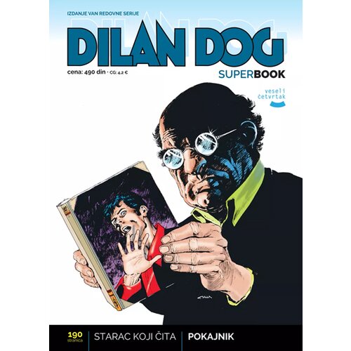Veseli četvrtak Grupa autora - Dilan Dog superbook 66 - Stranac koji čita, Pokajnik Slike