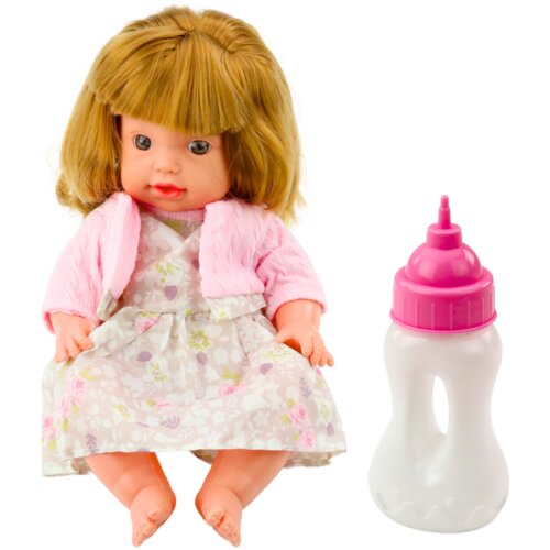  Lutka beba za igru sa bujnom kosom i bočicom za hranjenje - 30 cm Cijene
