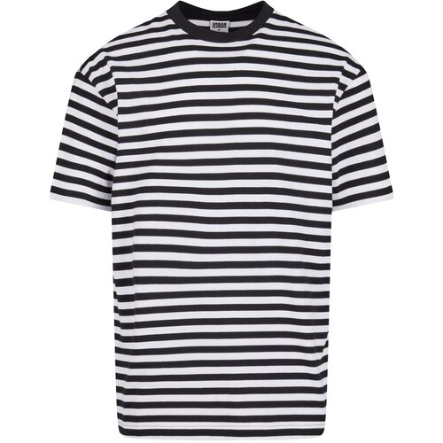 UC Men Men's T-shirt Regular Stripe white/black Cene