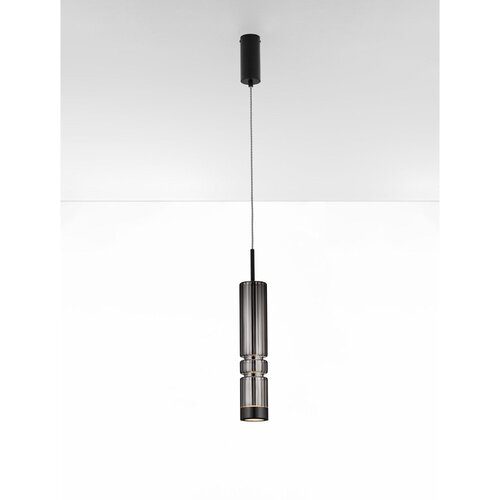 Nova Luce Siva staklena LED viseća svjetiljka &amp;oslash; 8 cm Bento &amp;ndash; Slike
