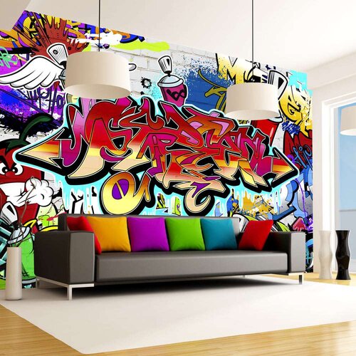  Tapeta - Street art:red theme 350x245 Cene