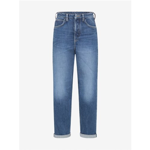Lee Blue Women&amp;#039;s Shortened Straight Fit Jeans Carol - Women Slike