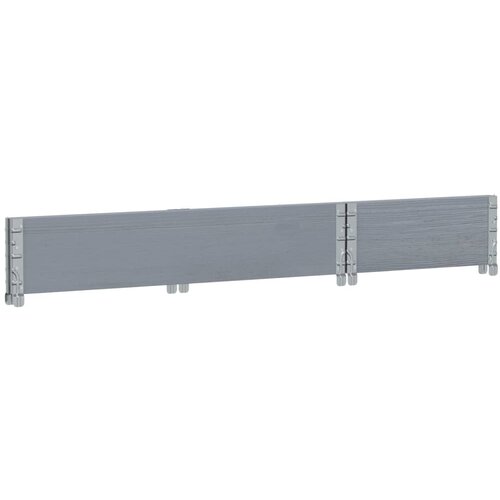  Okviri za palete sivi 100 x 50 cm od masivne borovine Slike