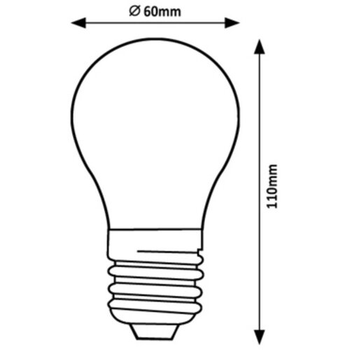 Rabalux 79019 filament led E27 7W sijalica Cene
