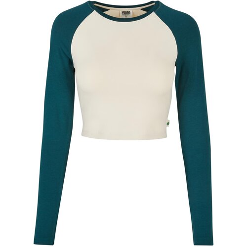 UC Ladies Ladies Organic Cropped Retro Baseball Longsleeve Whitesand/Jasper Cijene