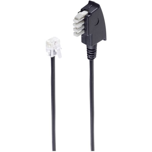 Shiverpeaks faks priključni kabel [1x moški konektor tae-n - 1x RJ11 vtič 6p2c] 15 m črna, (20411195) Cene